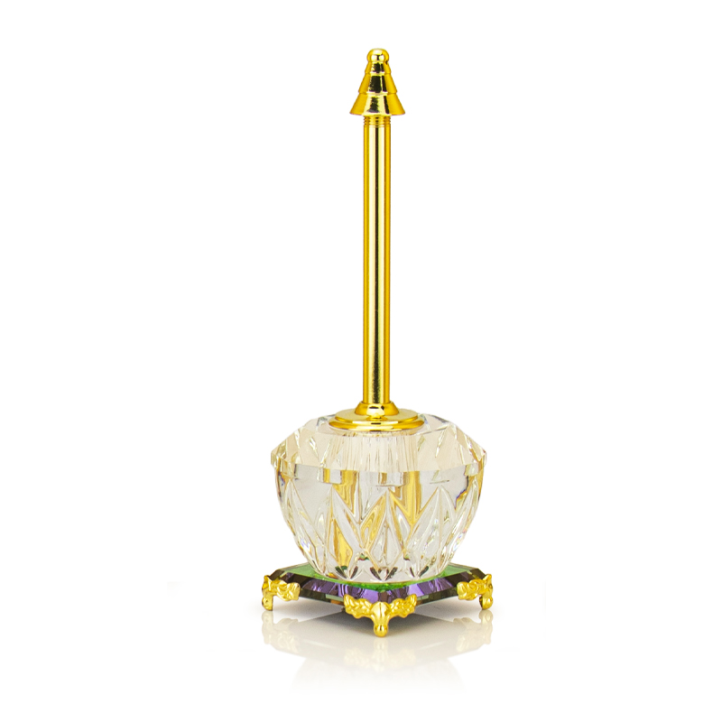 Mresha porte parfum doré grand modèle Mresha porte parfum doré grand modèle