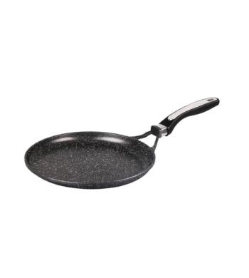 Joejis Poêle à Crêpe Pancakes Blinis - 4 Trous en Aluminium Antiadhésif - Poele  a Crepe induction ou Gaz de 26,5 cm - Poêle à Frire pour Pancakes Crêpes  blinis œufs 