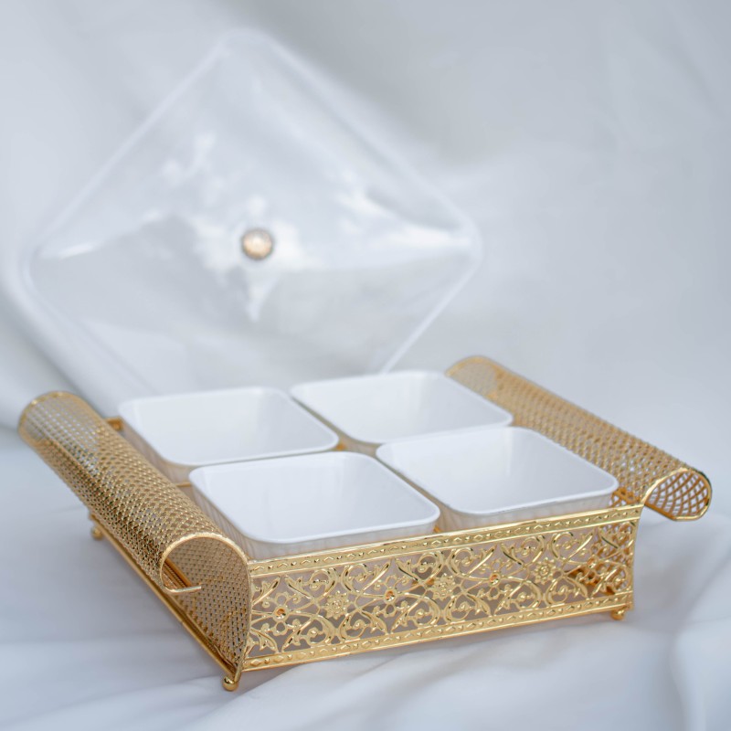 Plateau à 4 Compartiments La Savane - Vaisselle Enfant | PETIT JOUR