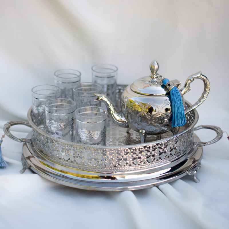 Théière traditionnelle Marocaine - Label Emmaüs Théière traditionnelle Marocaine - Label Emmaüs