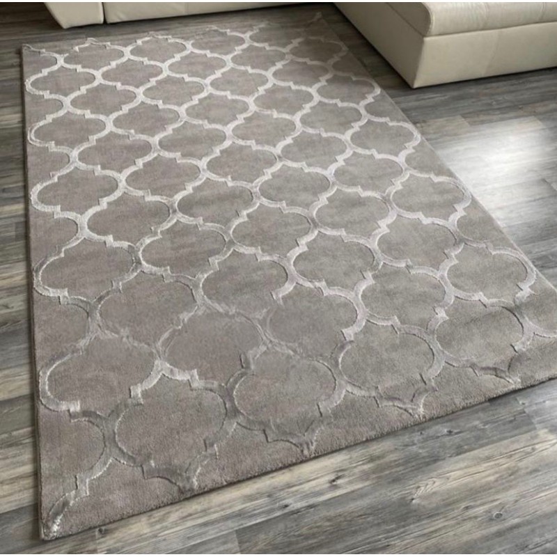 Tapis moderne quadrilobe 160*230cm