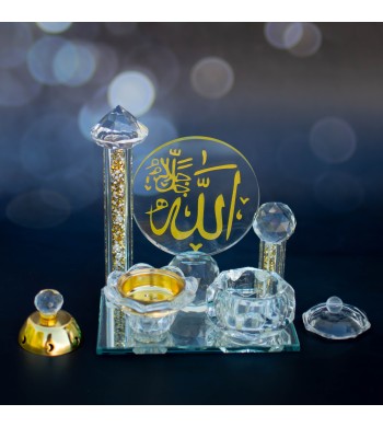 Encensoir décoratif cristal Allah