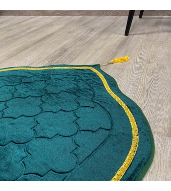 Tapis prière velours épais en flanelle molletonné