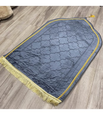 Tapis prière velours épais en flanelle molletonné