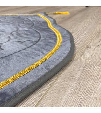 Tapis prière velours épais en flanelle molletonné