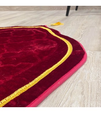 Tapis prière velours épais en flanelle molletonné