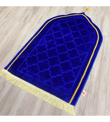 Tapis prière velours épais en flanelle molletonné