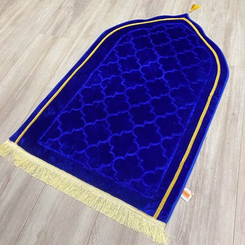 Tapis prière velours épais en flanelle molletonné