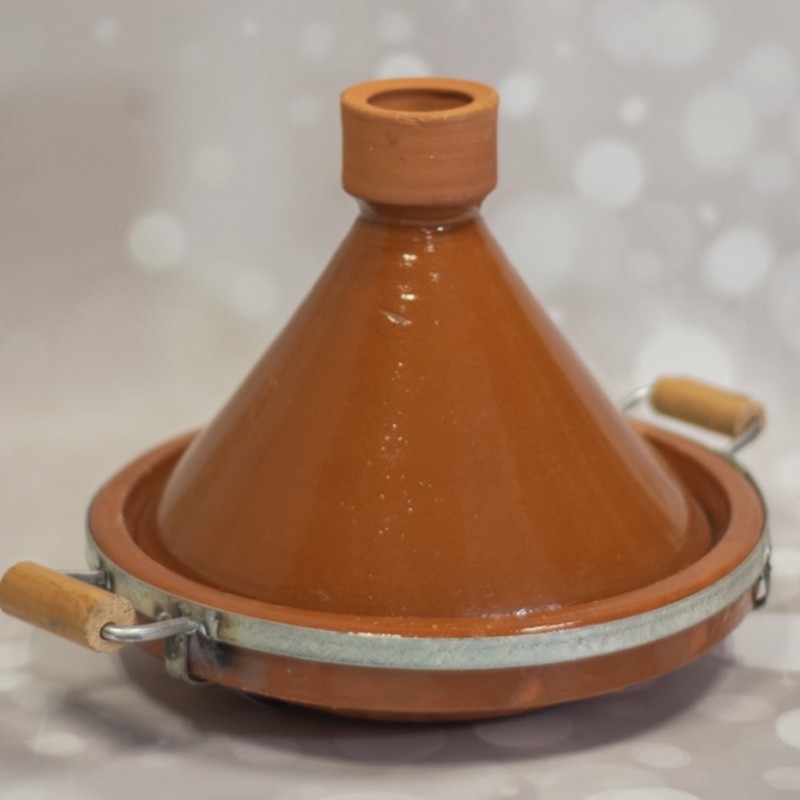 Tajine en terre cuite vernissé 30cm