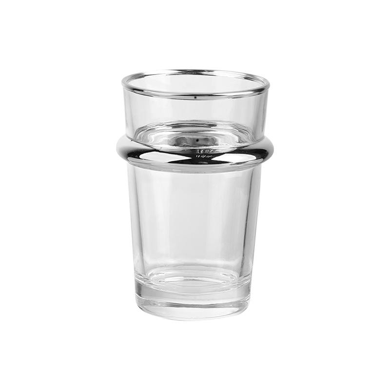 Set de 12 verres à thé Beldi liseré argenté