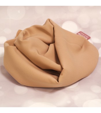 Hijab soie de Medine Ocre