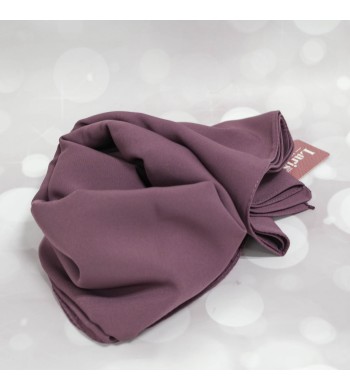 Hijab soie de Medine Violet