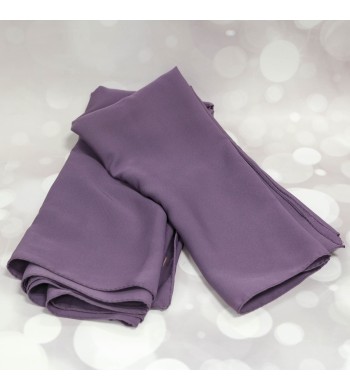 Hijab Soie de Medine Violet manganèse