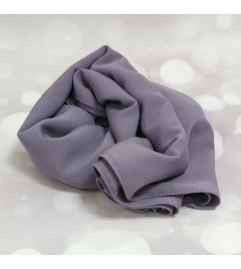 Set de 3 Hijabs soie de Medine nuance violet