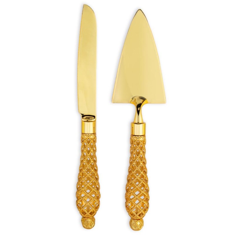 SERVICE 11 COUTEAUX et 1 Pelle à tarte en Métal Argenté et Lame Inox (10-28) EUR 39,90 - FR