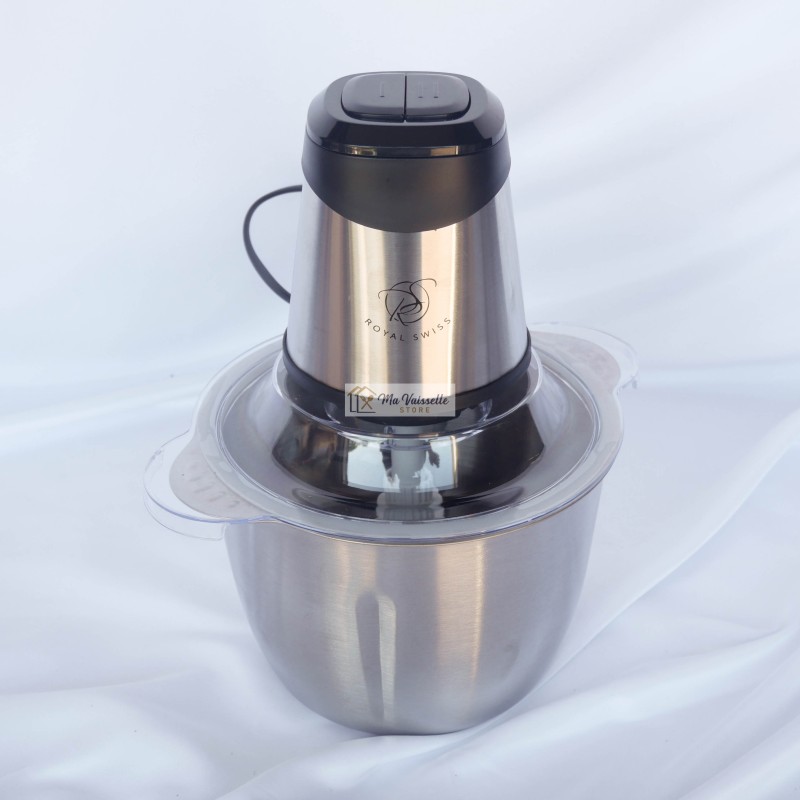 Hachoir mixeur en acier inoxydable Royal Swiss