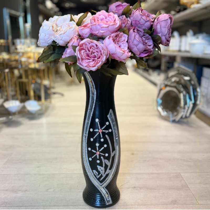Grand Vase de sol Black Diamond 60cm Grand Vase de sol Black Diamond 60cm