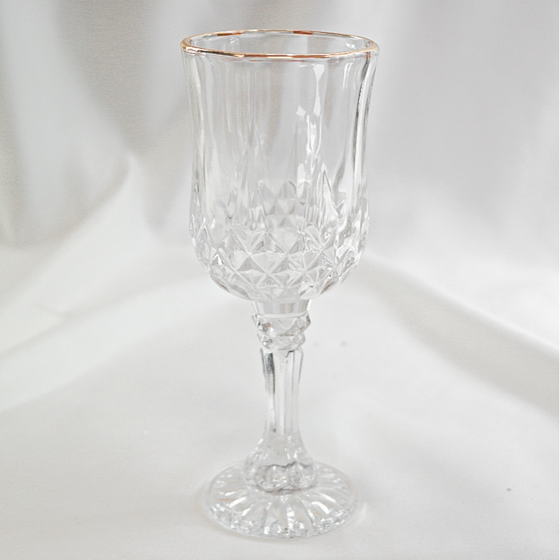 Porte-verre double gris pour verres à pied