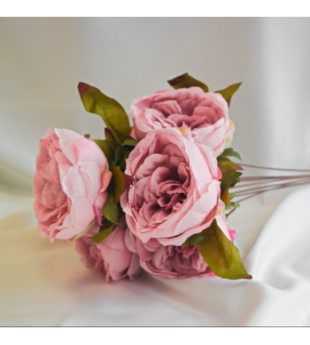 Bouquet de 8 fleurs  artificielles, bouquet décoration florale