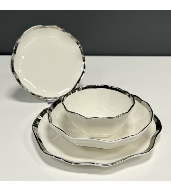 Service de table porcelaine 24 pièces