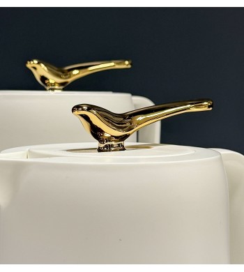 Cafetière Thermos Design White Bird