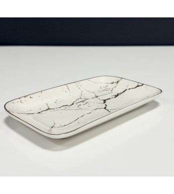 Plat de présentation 15cm marbré