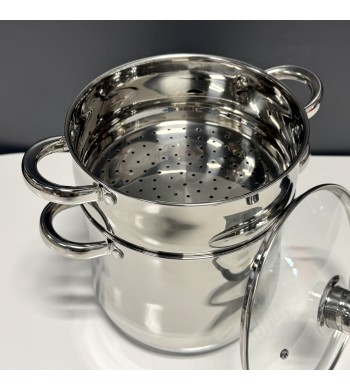 Couscoussier inox tous feux dont induction