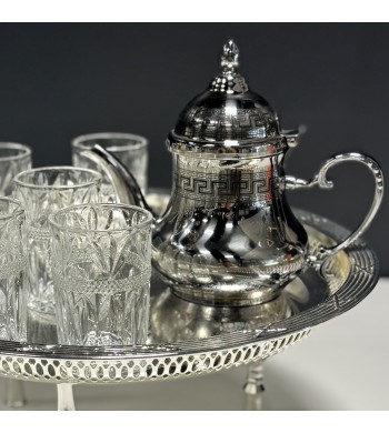 Lot de 12 verres à thé Cristal