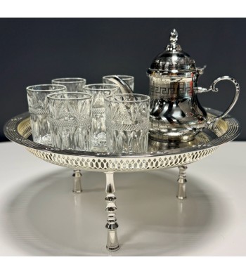 Lot de 12 verres à thé Cristal