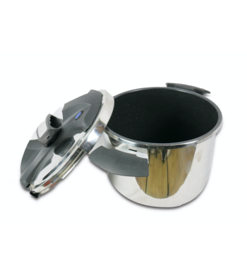 Autocuiseur Cocotte minute inox avec revêtement en pierre