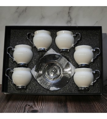 Service à café expresso Luxe pour 6 personnes