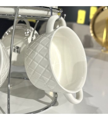 Service soupière suspendu White Touch 6 personnes