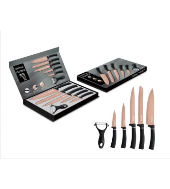 Coffret de cuisine, Set de 6 couteaux Cheffinger