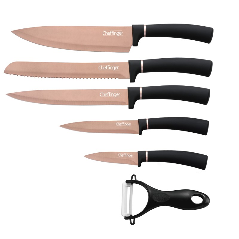 Coffret de cuisine, Set de 6 couteaux Royal Swiss Coffret de cuisine, Set de 6 couteaux Royal Swiss