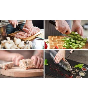 Coffret de cuisine, Set de 6 couteaux Cheffinger