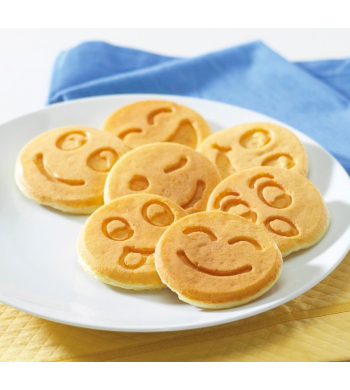 Poêle à pancakes smileys Royal Swiss induction