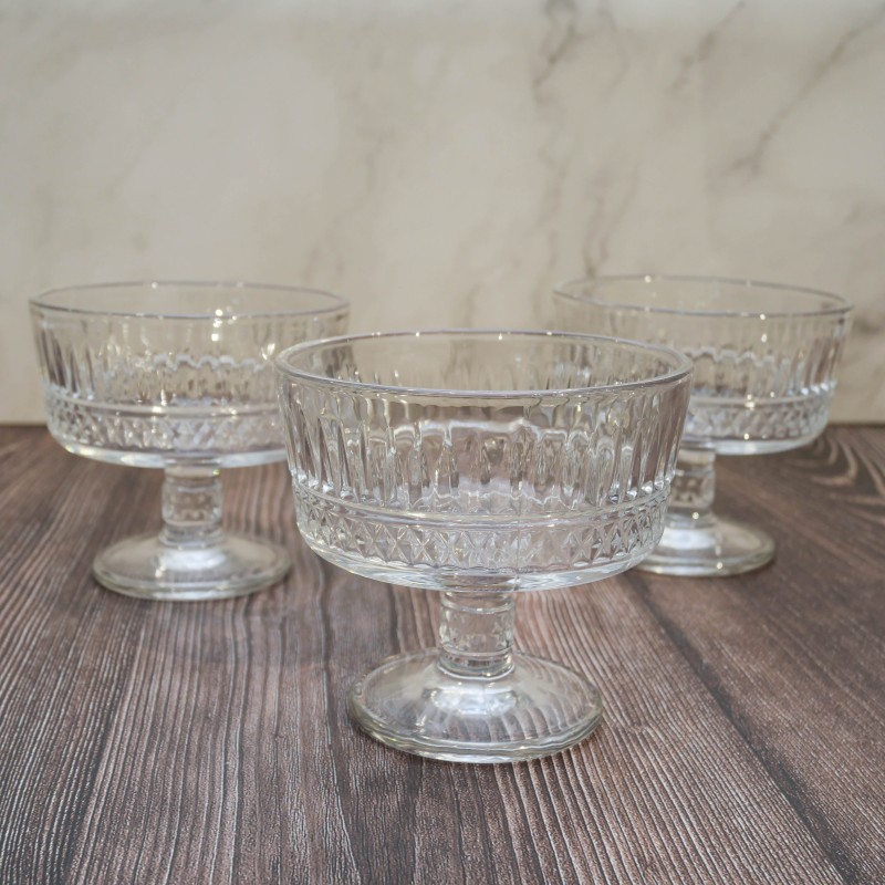 Set de 6 coupes à glace Cristal Set de 6 coupes à glace Cristal