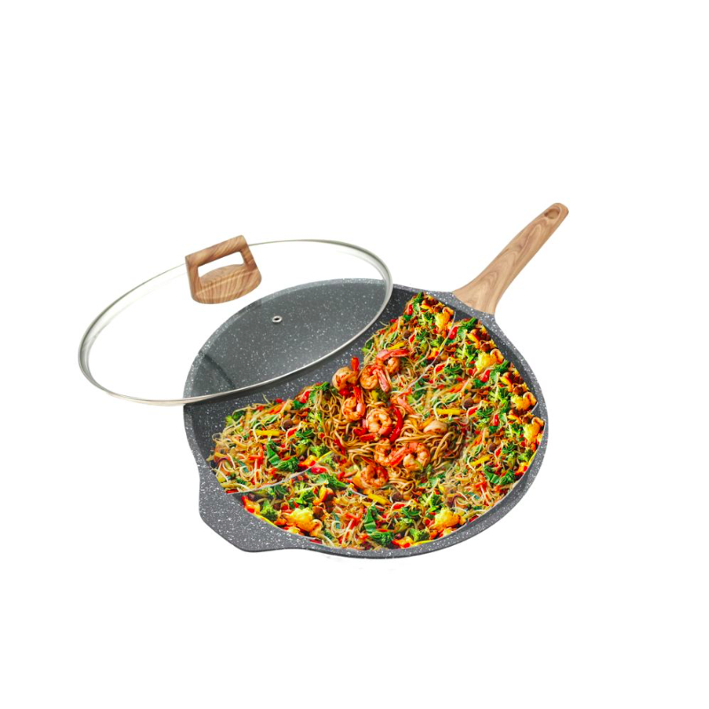 Poêle wok 32cm compatible tous feux