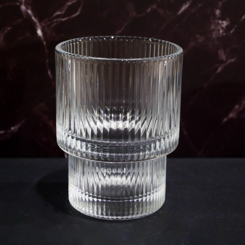 Set de 6 verres strié 15cl