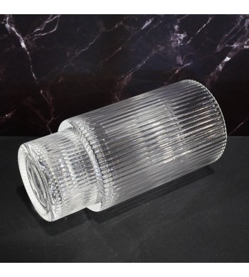 Set de 6 verres strié 30cl