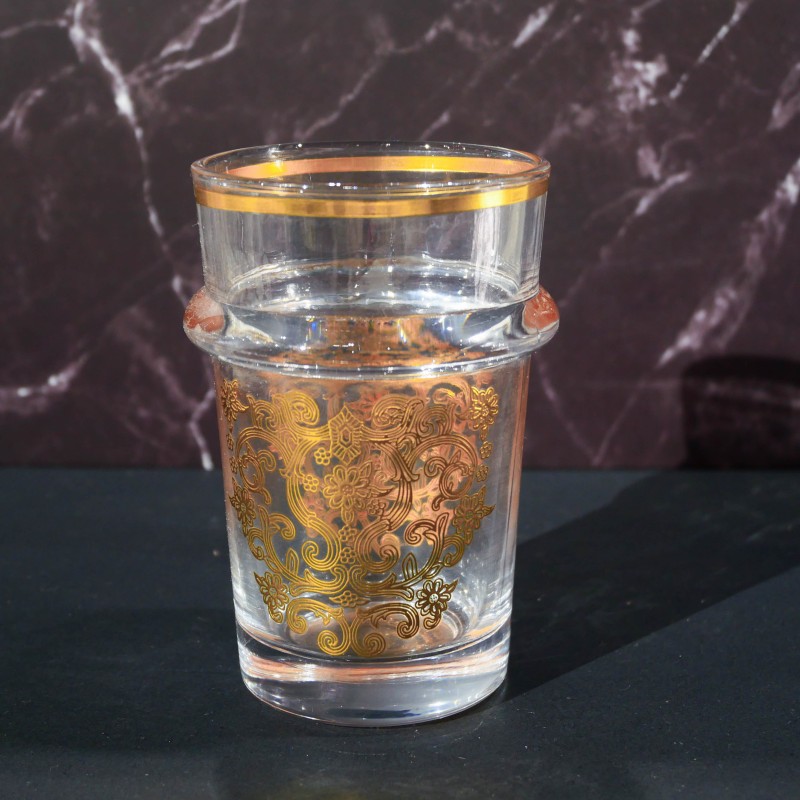 Verres à thé Beldi Orient doré Verres à thé Beldi Orient doré