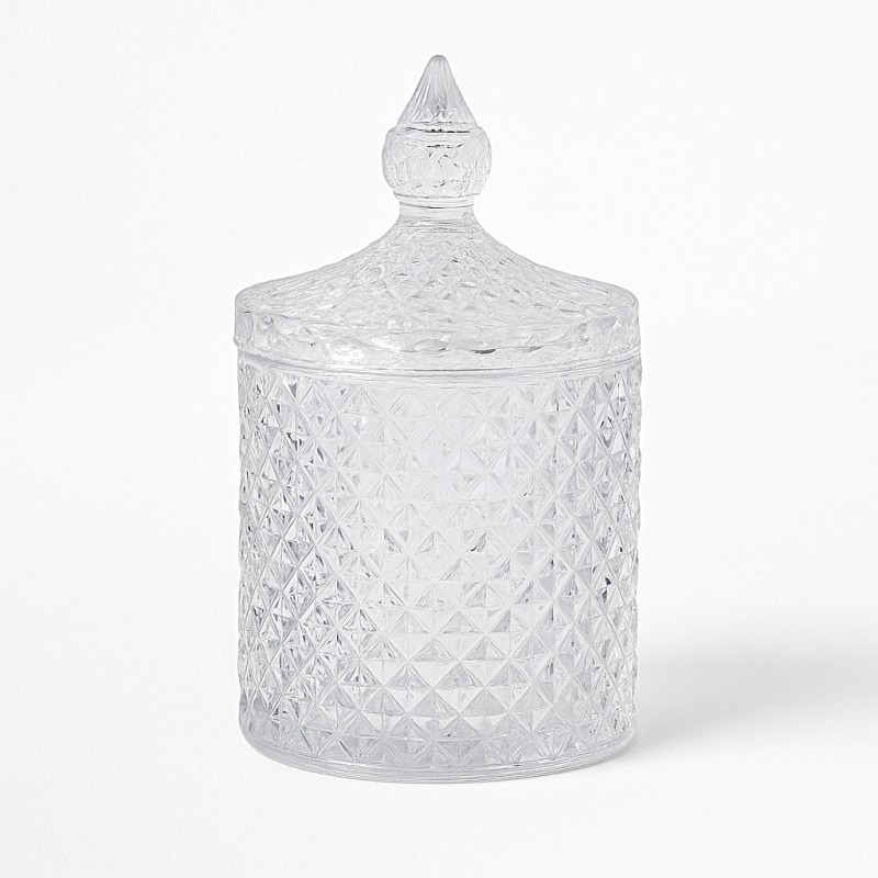 Sucrier bonbonnière cristal 15cm Sucrier bonbonnière cristal 15cm