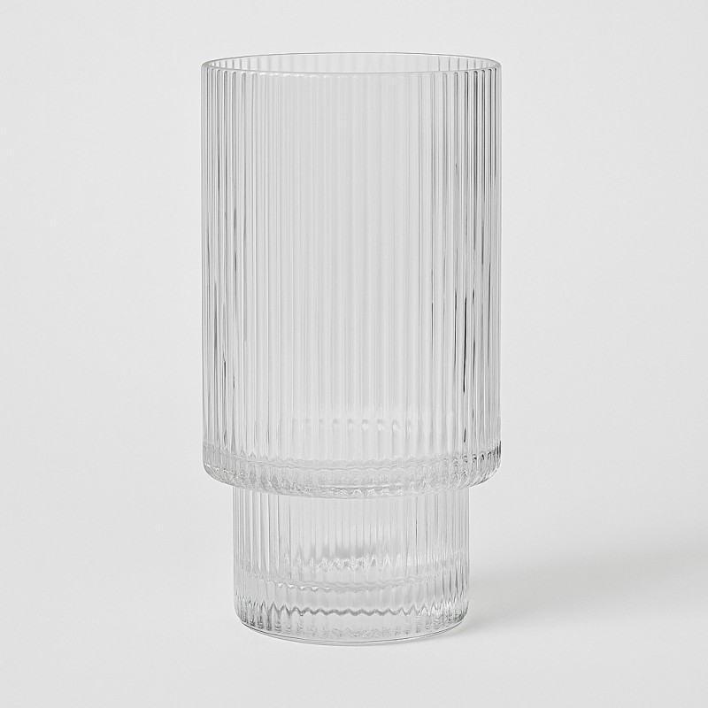 Set de 6 verres strié 300ml