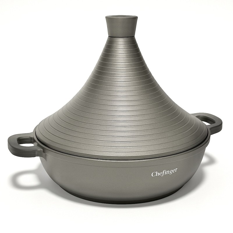 Marmite à Tajine turbo gris tous feux dont induction 32cm