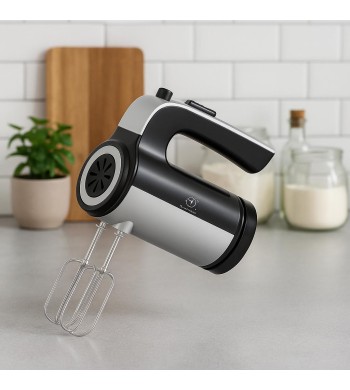 Batteur à Main Électrique 5 vitesses – Puissant et Léger pour Pâtisserie et Cuisine