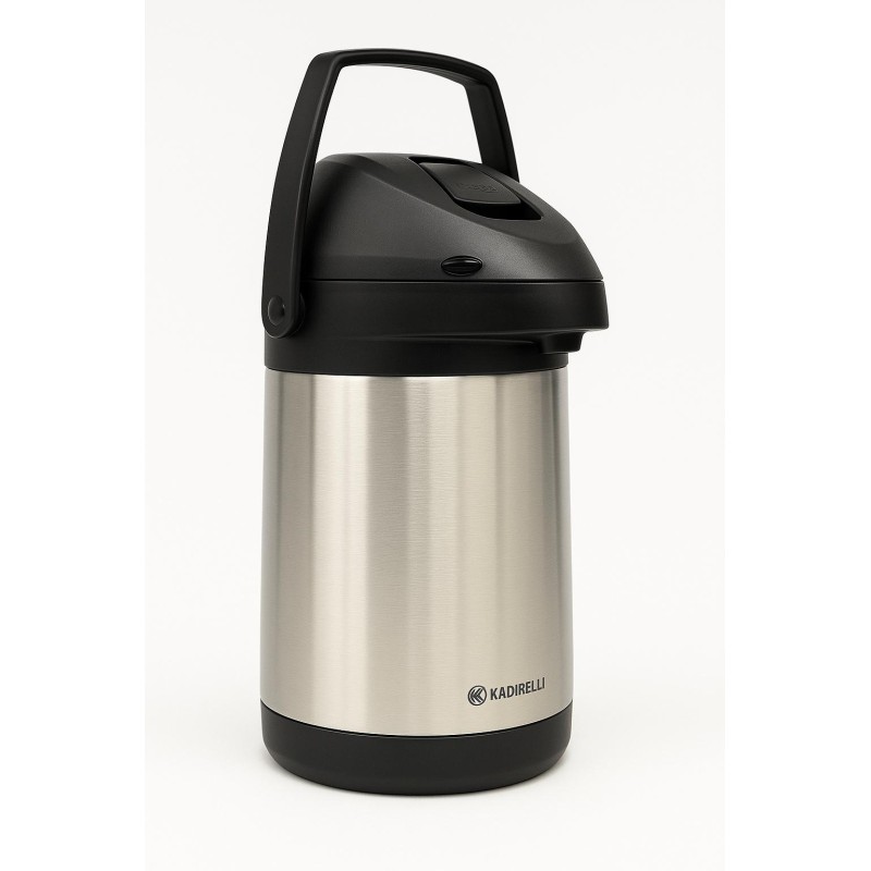 Pichet à pompe 3L isotherme double paroi