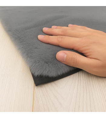 Tapis moderne uni doux 120*170cm