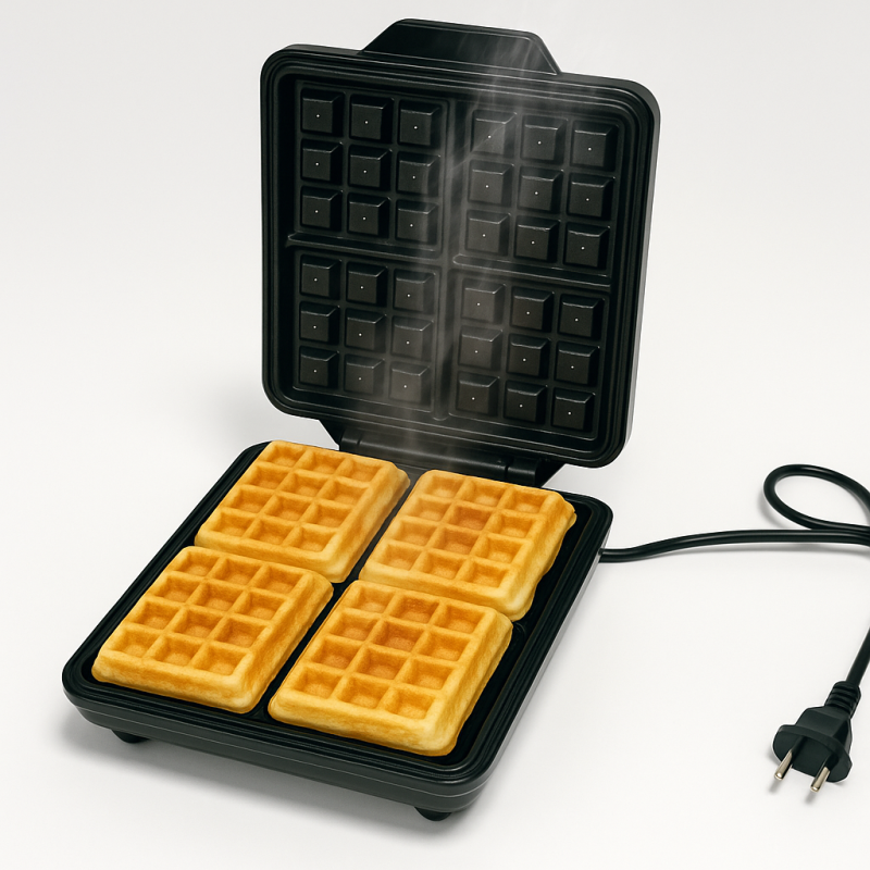 Gaufrier électrique 4 gaufres - Royal Swiss Gaufrier électrique 4 gaufres - Royal Swiss