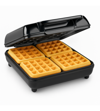 Gaufrier électrique 4 gaufres - Royal Swiss Gaufrier électrique 4 gaufres - Royal Swiss