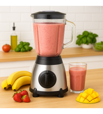Mixeur blender en verre 1000 Watts